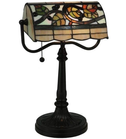 Tiffany Vineyard Bankers Lamp Stained Glass Lighting For Home Office