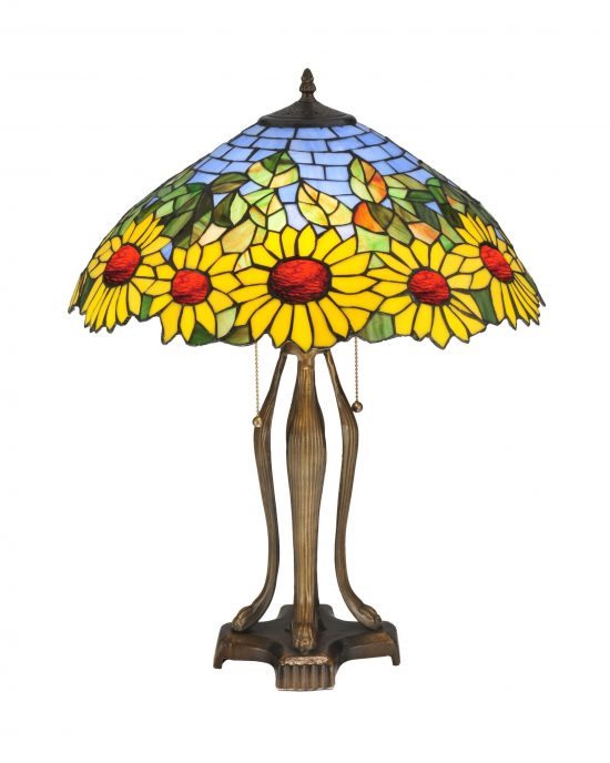 Tiffany Wild Sunflower Table Lamp