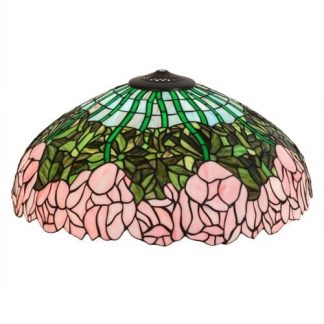 Replacement 22" Wide Rose Lamp Shade