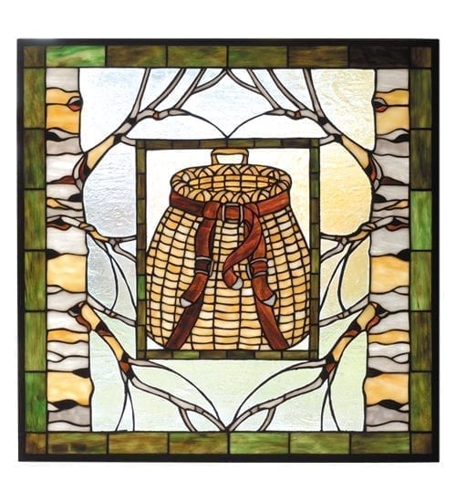 Birch Tree Stained Glass Window 73909 Meyda Tiffany Original