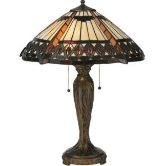 Cleopatra Stained Glass Table Lamp - 119679 Meyda Tiffany New York
