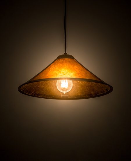 Dirk Van Erp Pendant Mica Lighting
