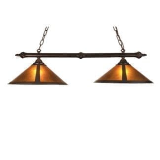 Dirk Van Erp Mica Kitchen Island Lighting Pendants Rustic Design