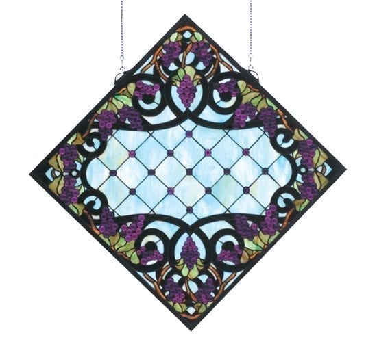 Grape Stained Glass Window