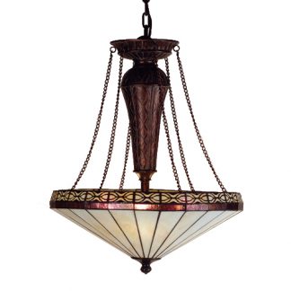 Tiffany Bowl Pendant Chandelier