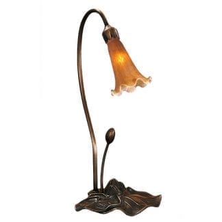 Lily Pad Lamp Amber