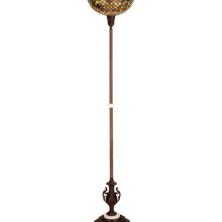 Fishscale Torchiere Floor Lamp 26626