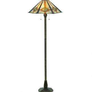 Mission Style Standing Floor Lamp