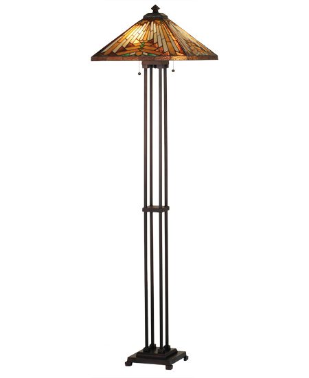Mission Tiffany Floor Lamp