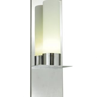 Single Light Chrome Wall Sconce