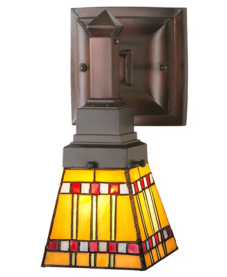 Single Light Wall Sconce Country Style Corn Design Lighting