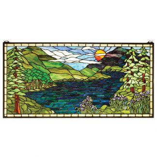 Stained Glass Hanging Window 65497