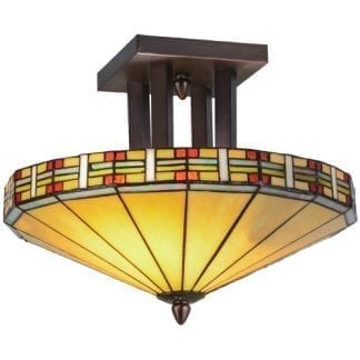 Semi Flush Mount Lighting Fixtures 144759 - Tribal