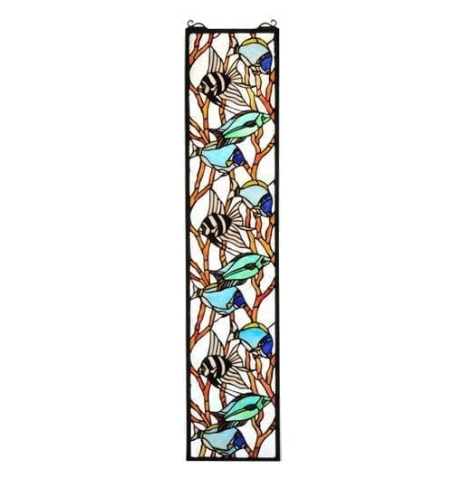 Tropical Fish Stained Glass Window