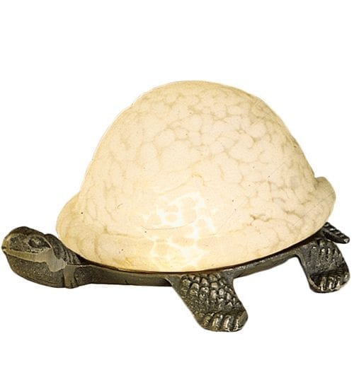 Turtle Night Lamp White Lighting Meyda Tiffany Antique Reproductions
