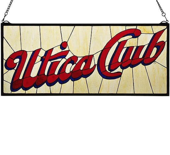 Utica Club Stained Glass Window