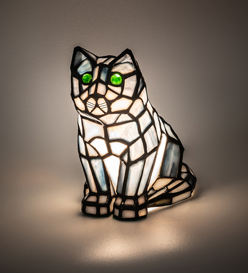 Siamese Cat Mini Lamp 11323 - 7" Tall