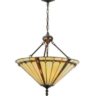 Mission Style Cone Pendant Lamp
