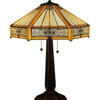 Sunburst Tiffany Table Lamp