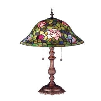Tiffany Rosebush Table Lamp