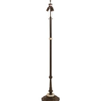Antique Brass Floor Lamp Base Hardware 210068