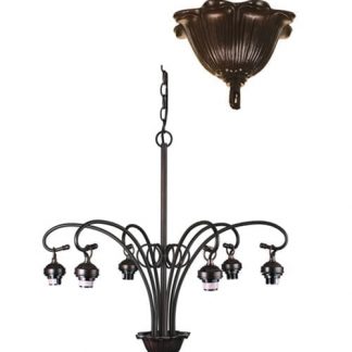 Chandelier 6 Light Fixture Hardware 98631