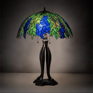 Green Blue Tree Lamp