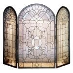 Victorian Beveled fireplace screen