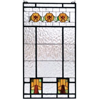 Arts and Crafts Stained Glass Window Tiffany Style Home Decor Ideas