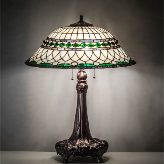End Table Lamp Tiffany Italian Design Living Room Lighting