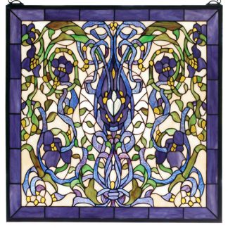 Flower Stained Glass Window Tiffany Style Home Decor Ideas