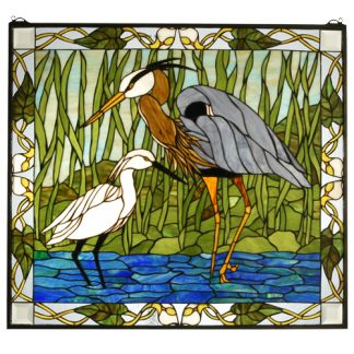 Stained Glass Hanging Window 62955 Tiffany Style Home Decor Ideas