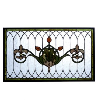 Tiffany Stained Glass Window Tulip Fleurs Home Decor Hangings