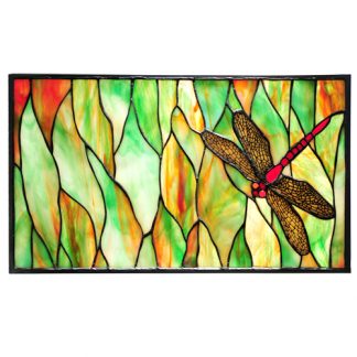 Tiffany Style Window Panels Dragonfly