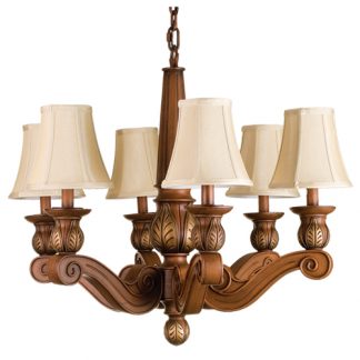 Traditional Chandelier Fabric Shades