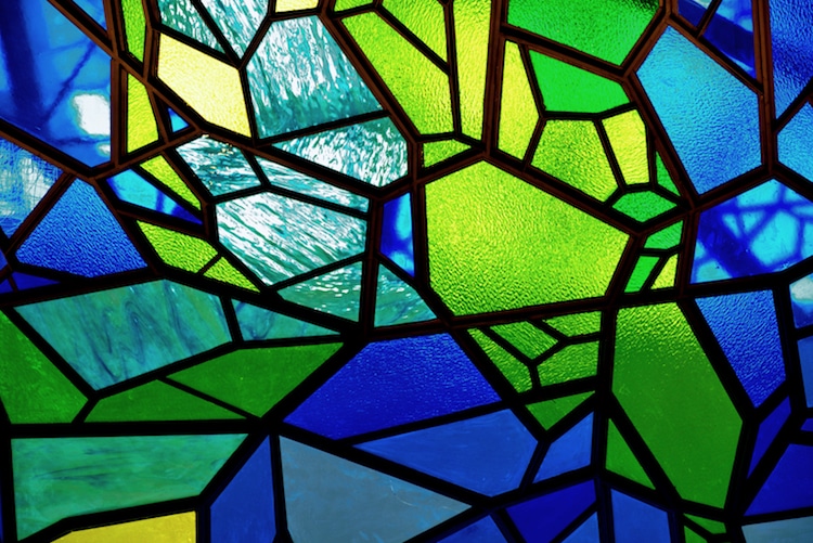 Stained Glass History Window