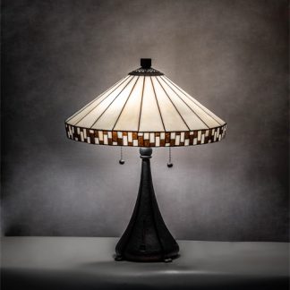 Checker Board Table Lamp