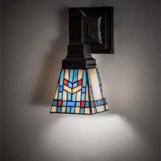 Tiffany Wall Sconce Blue