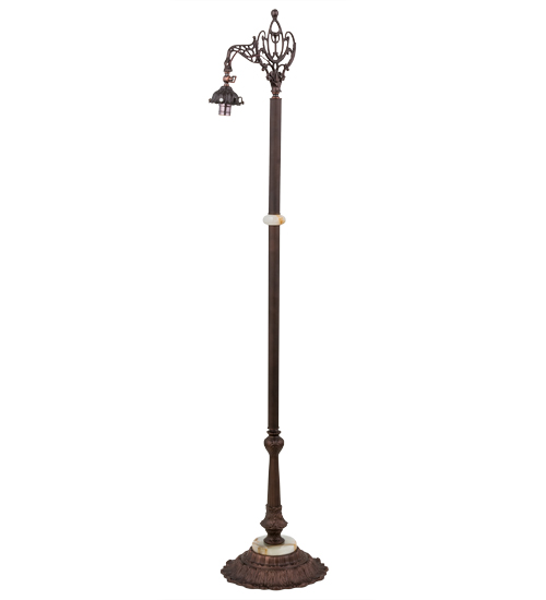 61"H Victorian Bridge Arm Floor Base 13349