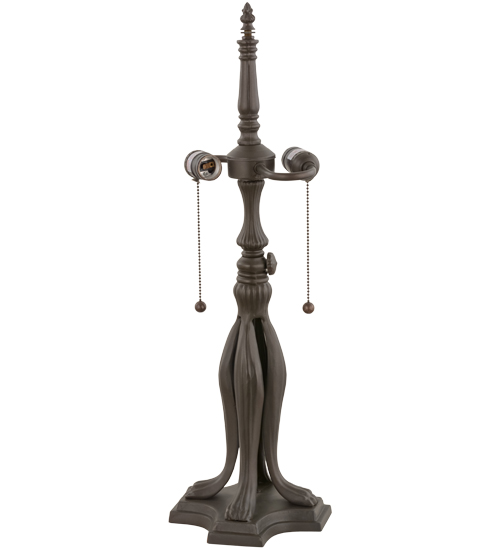 Lion Foot Table Lamp Base 24043 - 2 Lights - 26" Tall