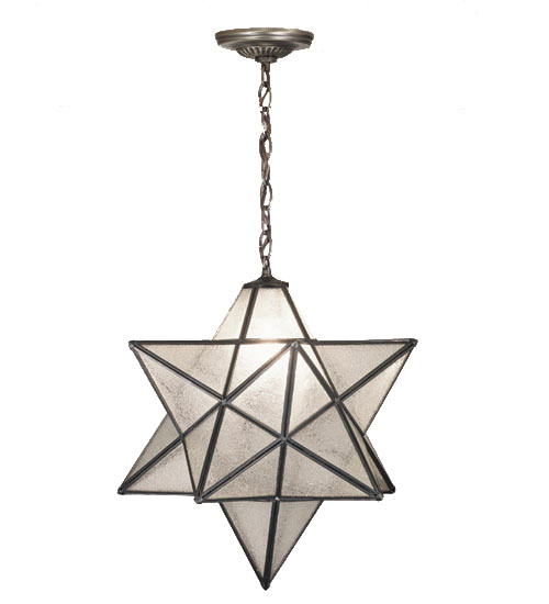 Moravian Star Mini Pendant Lights - 21211 - 18" Wide