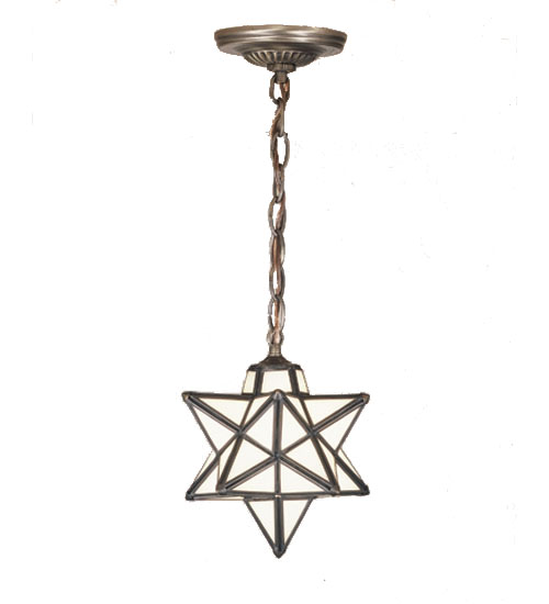 Moravian Star Mini Pendant Lights - 21841 - 12" Wide - White