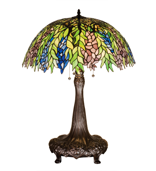 Table Lamp 26575 - Tiffany Style Stained Glass Shade - 31" Tall