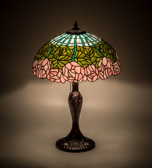 Table Lamp 31143 - Tiffany Style Stained Glass Shade - 23" Tall