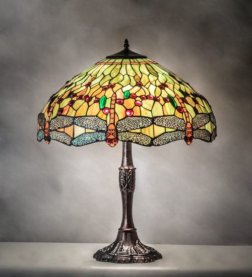 Table Lamp 47960 - Tiffany Style Stained Glass Shade - 26" Tall