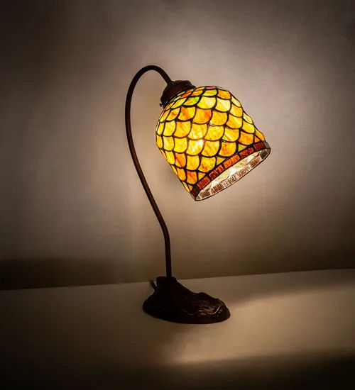 Tiffany Style Acorn Office Desk Lamp - 247788