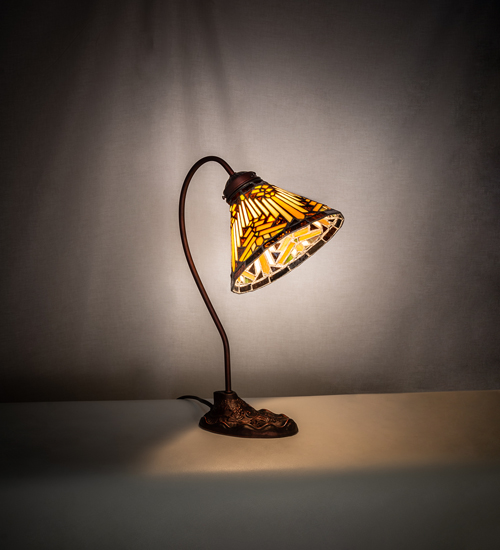 Tiffany Style Nuevo Mission Office Desk Lamp - 247794